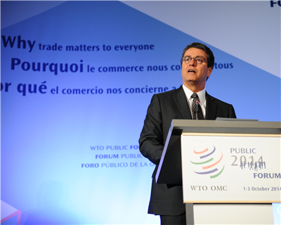 Trade finance at the 2014 WTO Public Forum